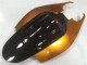 Suzuki GSXR 600/750 Motorrad Verkleidung 2006-2007 - Orange Glanzendes Schwarz