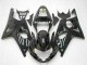 Suzuki GSXR 1000 Motorrad Verkleidung 2000-2002 - Glanzendes Schwarz