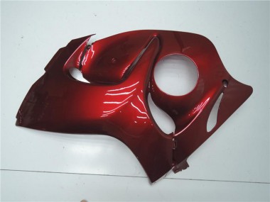 Suzuki GSXR 1300 Hayabusa Motorrad Verkleidung 2008-2020 - Bonbon Rot