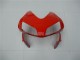 Honda CBR600RR Motorrad Verkleidung 2003-2004 - Rot Glanzendes Schwarz OEM Stil