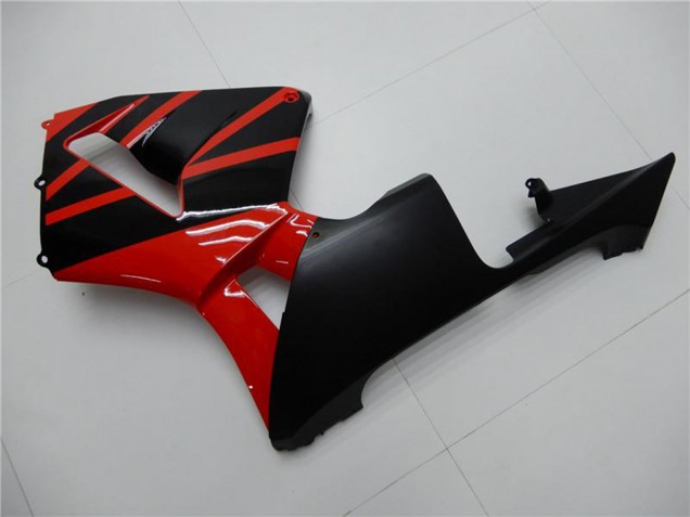 Honda CBR600RR Motorrad Verkleidung 2003-2004 - Rot Glanzendes Schwarz OEM Stil