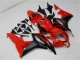 Honda CBR600RR Motorrad Verkleidung 2007-2008 - Rot Matt Schwarz