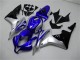 Honda CBR600RR Motorrad Verkleidung 2007-2008 - Silber Blau Glanzendes Schwarz OEM Stil