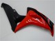 Honda CBR1000RR Motorrad Verkleidungen Kit 2006-2007 - Rot Glanzendes Schwarz