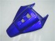 Honda CBR1000RR Motorrad Verkleidung Kit 2006-2007 - Blau Glanzendes Schwarz