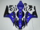 Honda CBR1000RR Motorrad Verkleidung Kit 2006-2007 - Blau Glanzendes Schwarz