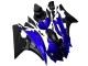Yamaha YZF R6 Motorrad Verkleidung 2006-2007 - Blau Matt Schwarz