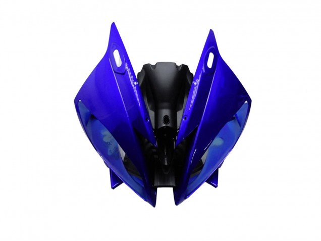 Yamaha YZF R6 Motorrad Verkleidung 2006-2007 - Blau Matt Schwarz