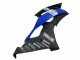 Yamaha YZF R6 Motorrad Verkleidung 2008-2016 - Weiss Blau Matt Schwarz Yamalube
