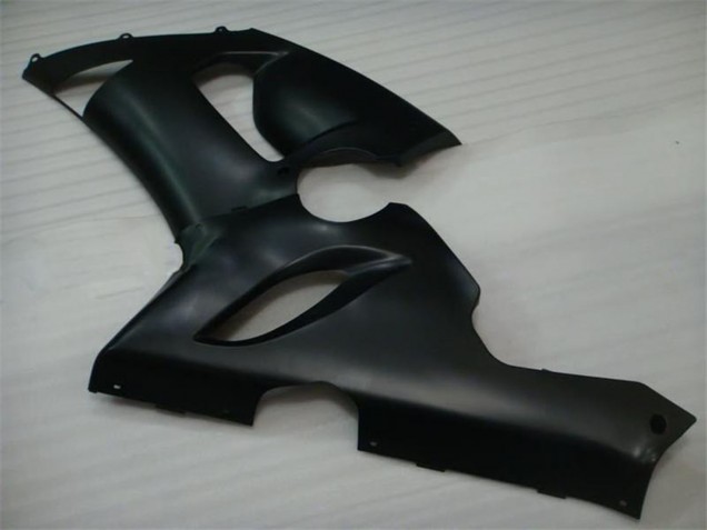 Kawasaki ZX6R Motorrad Verkleidung 2005-2006 - Matt Schwarz