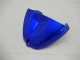 Kawasaki ZX6R Motorrad Verkleidung 2005-2006 - Blau Matt Schwarz