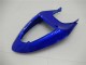 Kawasaki ZX6R Motorrad Verkleidung 2005-2006 - Blau Matt Schwarz