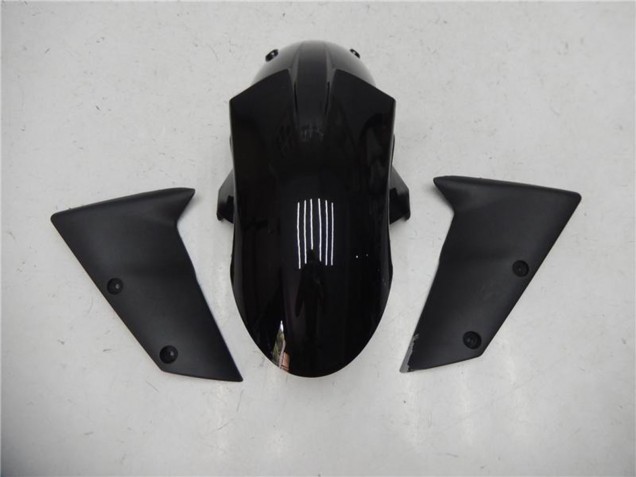 Kawasaki ZX6R Motorrad Verkleidung 2007-2008 - Glanzendes Schwarz