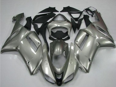 Kawasaki ZX6R Motorrad Verkleidung 2007-2008 - Grau