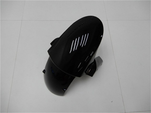 Kawasaki ZX6R Motorrad Verkleidung 2009-2012 - Hellblau Glanzendes Schwarz