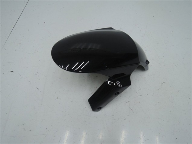 Kawasaki ZX6R Motorrad Verkleidung Kit 2009-2012 - Grun Glanzendes Schwarz