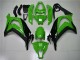 Kawasaki ZX10R Motorrad Verkleidung 2011-2015 - Grun Glanzendes Schwarz