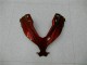 Kawasaki Ninja 300 EX300R Motorrad Verkleidung 2013-2024 - Rot Schwarz