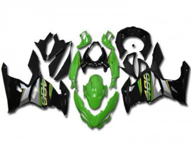 Kawasaki EX400 Motorrad Verkleidung 2018-2024 - Grun Schwarz Grau