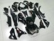 Kawasaki Z800 Motorrad Verkleidung 2013-2018 - Glanzendes Schwarz Rot Silber