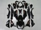 Kawasaki Z800 Motorrad Verkleidung 2013-2018 - Glanzendes Schwarz Rot Silber