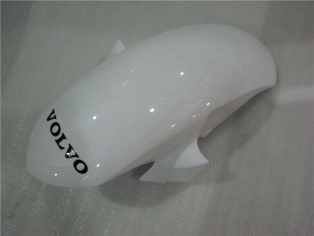 Yamaha YZF R6 Motorrad Verkleidung 2008-2016 - Weiss Blau Rot Sterilgarda Volvo Fimer Yamalube