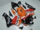 Honda CBR600RR Motorrad Verkleidung Kit 2003-2004 - Orange Weiss Rot Glanzendes Schwarz Repsol