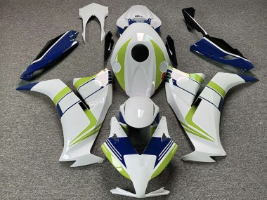 Honda CBR1000RR Motorrad Verkleidung 2012-2016 - Weiss Grun Blau