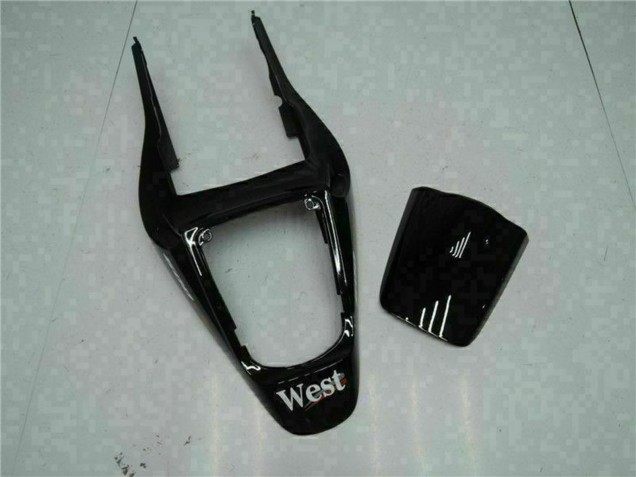 Honda CBR600RR Motorrad Verkleidung 2003-2004 - Glanzendes Schwarz Weiss West Mobil