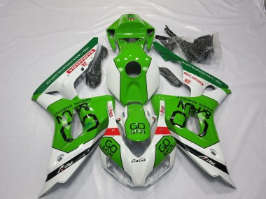 Honda CBR1000RR Motorrad Verkleidung 2006-2007 - Weiss Grun Rot Go Fun