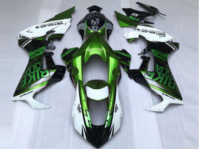 Honda CBR1000RR Motorrad Verkleidung 2017-2024 - Weiss Grun Glanzendes Schwarz