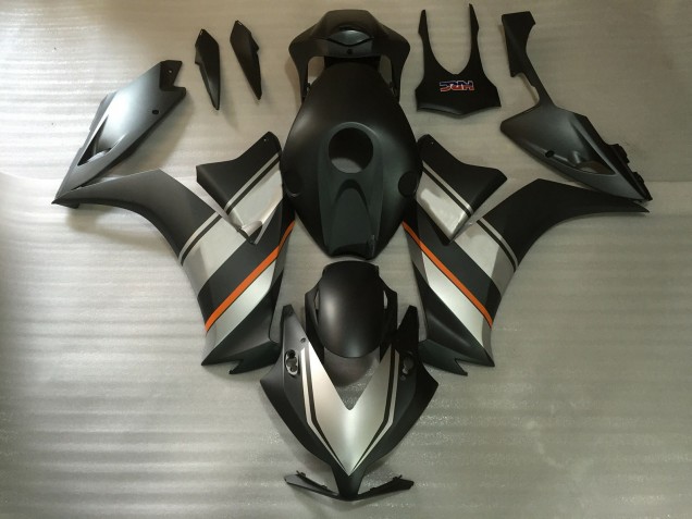 Honda CBR1000RR Motorrad Verkleidung 2012-2016 - Silber Orange Matt Schwarz