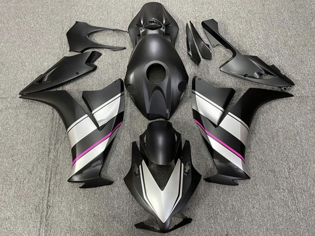 Honda CBR1000RR Motorrad Verkleidung 2012-2016 - Silber Rosa Matt Schwarz