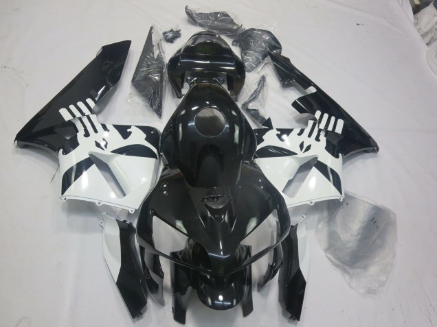 Honda CBR1000RR Motorrad Verkleidung 2012-2016 - Weiss Glanzendes Schwarz Special HRC
