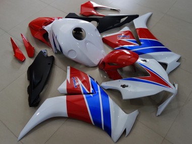 Honda CBR1000RR Motorrad Verkleidung 2012-2016 - Weiss Rot Blau