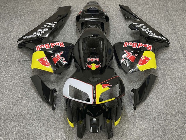Honda CBR600RR Motorrad Verkleidung 2005-2006 - Schwarz Gelb Weiss Red Bull