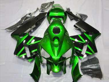 Honda CBR600RR Motorrad Verkleidung 2005-2006 - Grun Schwarz