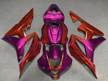 Honda CBR600RR Motorrad Verkleidung 2007-2008 - Violet Rot