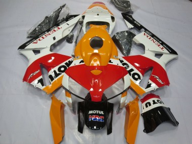 Honda CBR600RR Motorrad Verkleidung 2005-2006 - Weiss Repsol