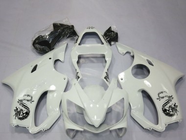 Honda CBR600 F4i Motorrad Verkleidung 2001-2003 - Weiss Dragon