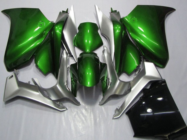 Honda VFR 1200 Motorrad Verkleidung 2010-2016 - Silber Grun
