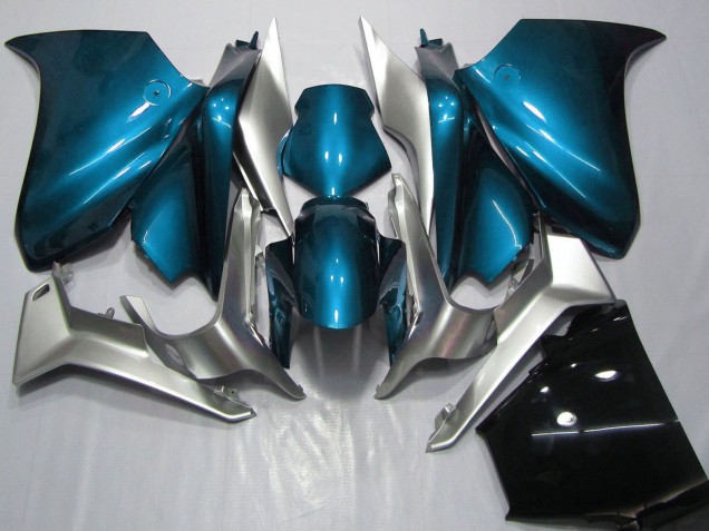 Honda VFR 1200 Motorrad Verkleidung 2010-2016 - Silber Hellblau