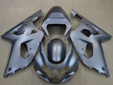 Suzuki GSXR 600 / GSXR 750 Motorrad Verkleidung 2001-2003 - Matt Dunkel Grau