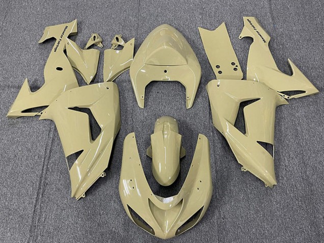 Kawasaki ZX10R Motorrad Verkleidung 2006-2007 - Wustenbraun