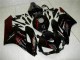 Honda CBR1000RR Motorrad Verkleidung 2004-2005 - Glanzendes Schwarz Rot Flamme