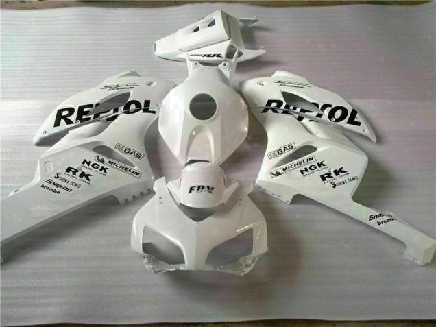 Honda CBR1000RR Motorrad Verkleidung 2004-2005 - Weiss Schwarz Repsol
