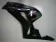 Honda CBR1000RR Motorrad Verkleidung 2004-2005 - Glanzendes Schwarz Grau