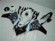Honda CBR1000RR Motorrad Verkleidung 2008-2011 - Weiss Blau Glanzendes Schwarz