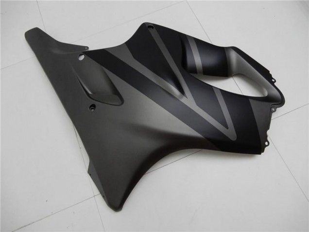Honda CBR600 F4i Motorrad Verkleidung Kit 2001-2003 - Matt Schwarz Grau