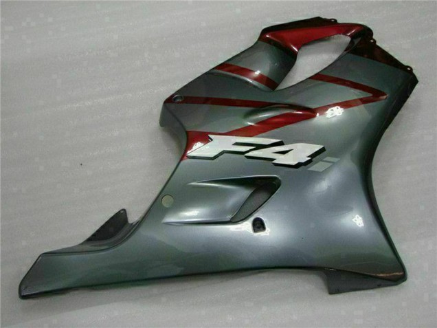 Honda CBR600 F4i Motorrad Verkleidung Kit 2001-2003 - Silber Rot